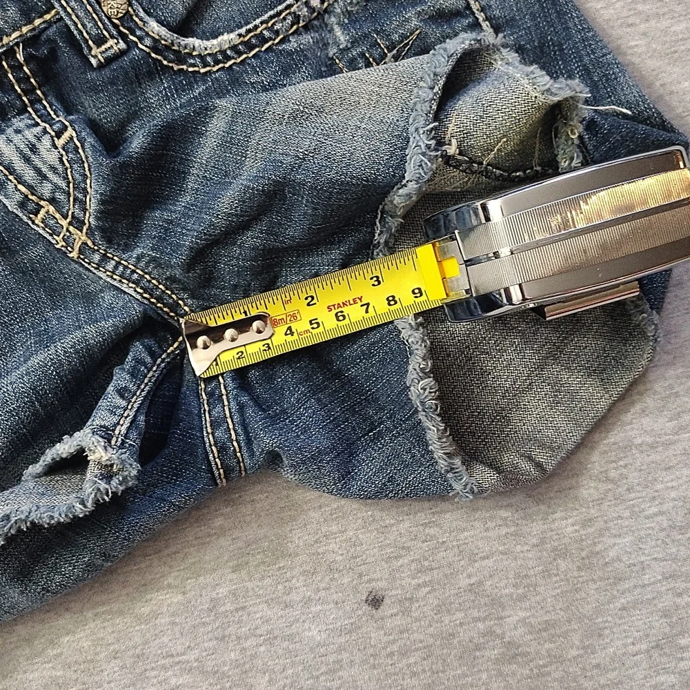 Denim Distressed Women's Shorts BKE BY BUCKLE FRAYED - Picture 15 of 16